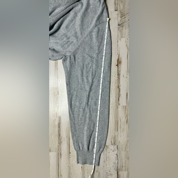 LL Bean Sweater Mens XXLT Gray V Neck Cotton Cashmere Blend Preppy Golf EUC - Picture 7 of 13